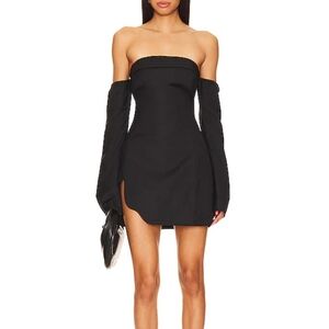 By DYLN Urban Outfitters Black Strapless Dress